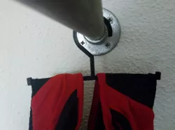 Hanger for running backpack