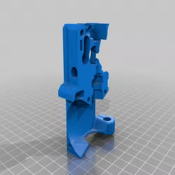 I3 MK3 and MK3S extruder for flexible materials