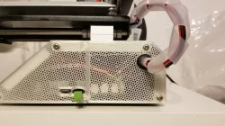 infill side panel + passive cooling + bed rewire grommet // monoprice select mini mspm
