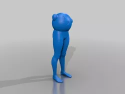 Kirby with human legs