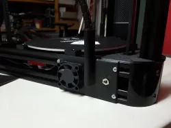 Kossel board cooling fan