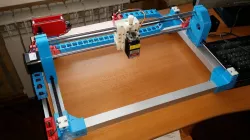 LED laser engraver