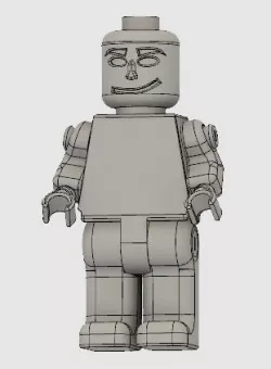 Lego -like Guy blank(added multi-color)