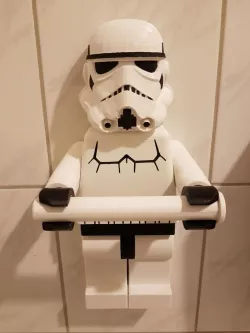 Lego Stormtrooper Toilet paper holder
