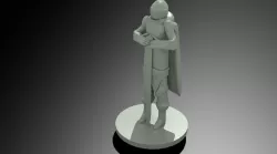Longsword Knight Miniature