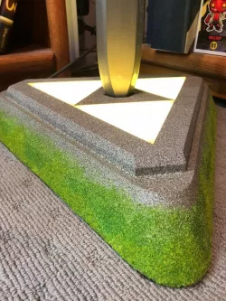 Master Sword Triforce Pedestal Stand (Breath of The Wild) (Light-Up)