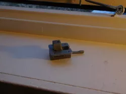 Mini retract unit for RC planes