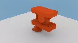 Mini screw clamp
