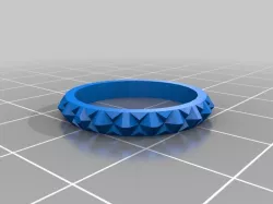 My Customized Knurled Ring EDC Fidget Widget