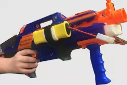 Nerf RapidStrike Battery mod