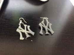 New York Yankees Earring