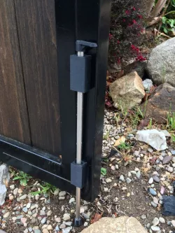 No-Mount Magnetic Gate Latch made with Hard drive magnets