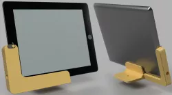 Parametric Tablet Superstand with Camera Cover