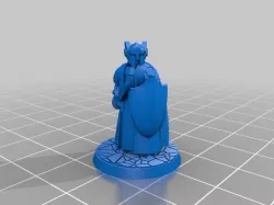 Pathfinder D&D DnD Paladin Cleric Inquisitor Dredd Fighter ALT Pose
