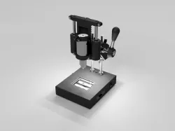 PCB drill press with LED upper and under lights