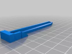 Peg for lawn mower cable