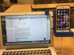 Phone Holder for MacBooks