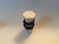 Print in Place Nut Puzzle