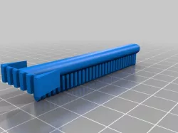 Prosthetic Comb Attachment.