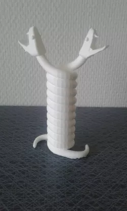 Snake candlestick