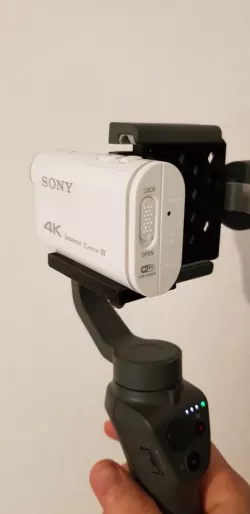 Sony FDR X1000 DJI OSMO Mobile 2 Adapter 