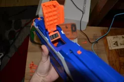 Stryfe voltmeter bracket/wire guide for 30V voltmeters