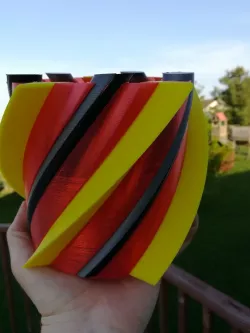 Sun and moon container