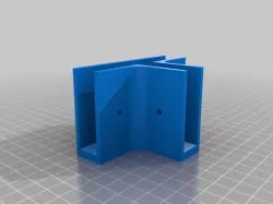 T Foot Bracket 15mm no Bracing w/ Holes