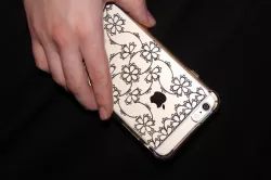 Tatted Lace iPhone Plus Back Skin