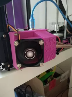 TronXY X5S Mainboard and Mosfet Cooling Case V2