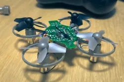 ULTRA LIGHT tinywhoop frame printable m200