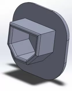 USB type b dust cap