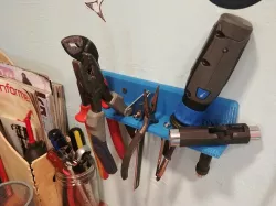 Wall Mounted Tool Holder