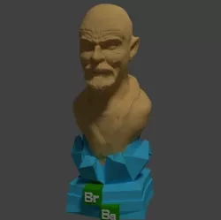 Walter White Bust (Non-Cartoon)