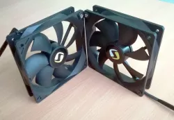 120mm fans joint 90 degrees 