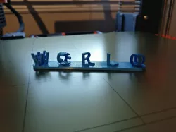 3D Ambigram