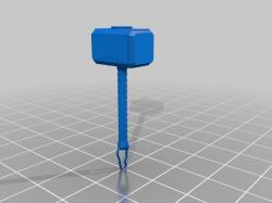 thor hammer printable template 3D Models | Page 1 | STLFinder