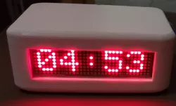 4x8x8 LED Dot Matrix Clock