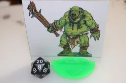 50mm Cardstock Miniature Base