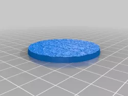 50mm textured ground base