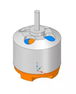 A2212 brushless motor dummy model step