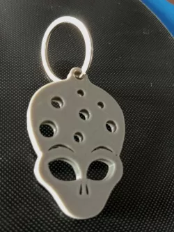Alien Heads Keychain - portachiavi teste alieno