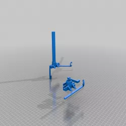 ANYCUBIC i3 MEGA Soporte Filamento ( SIN ATORNILLAR )