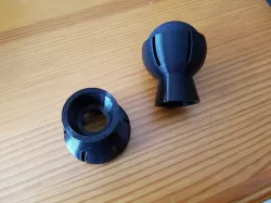 Anycubic i3 mega squash legs ("screw-less" "plug-only" modification)