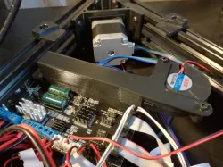 Anycubic Trigorilla stepper driver cooling tunnel