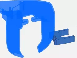 Autolevel mount for Gorilla Fan Duct