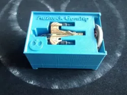 Auzituck Gunship x1 and x2 Holder (X-Wing Miniatures) for Stanley organizer