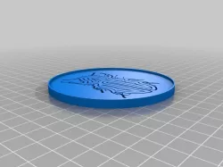 bark beetle coaster