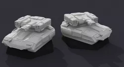 Battletech Tank (Bulldog)