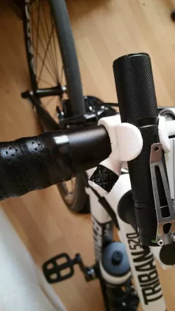 Bike flashlight mount